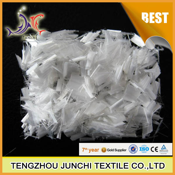 high tensile UV pp mesh fiber for concrete