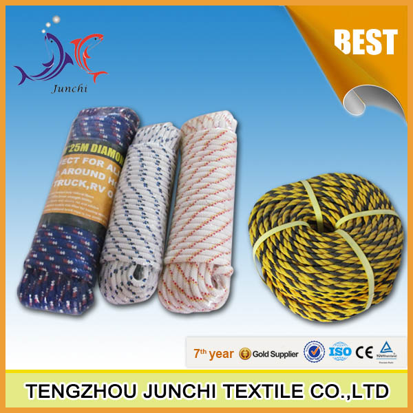 braided rope polypropylene mooring rope